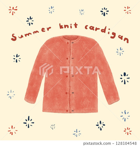 夏季針織開襟衫 128104548