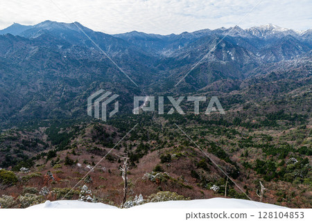 太鼓岩、屋久島國立公園、海上阿爾卑斯山（冬季） 128104853