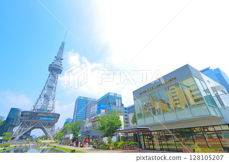 愛知縣名古屋市名古屋電視塔風景 128105207