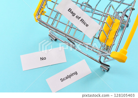 An image of the ban on reselling rice 128105403