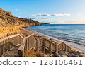 Boardwalk to Port Willunga beach 128106461