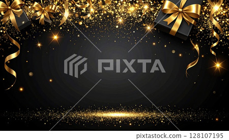 Luxury black background copy space material Luxury black background copy space material 128107195