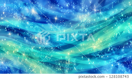 A cool illustration of blue curves 128108743