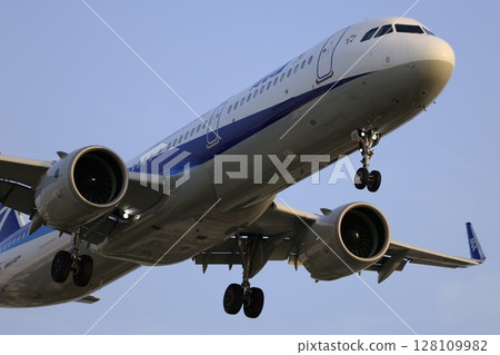 大阪機場千里川河岸 128109982