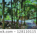 Palm tree forest in the Bahamas 128110115