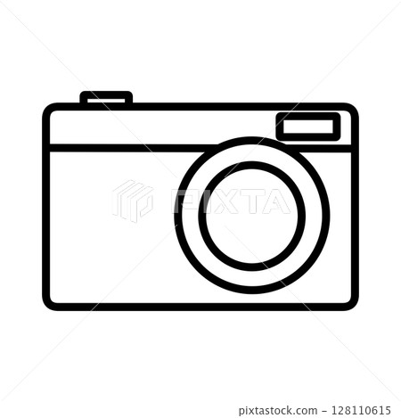 相機簡單圖標 相機簡單圖標 128110615