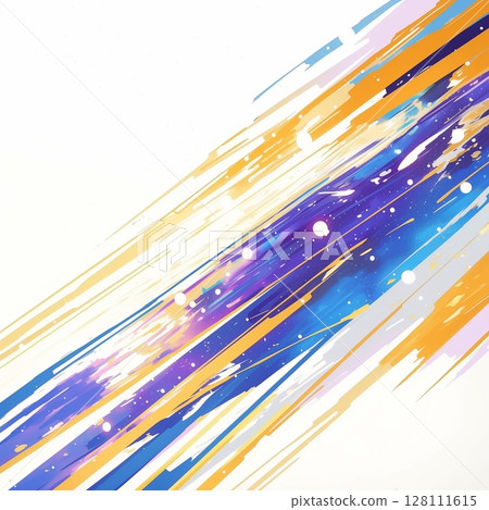 A fantastic space background with intersecting shining rays 128111615