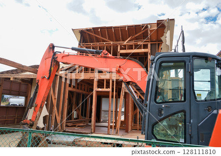 老木屋拆除現場 128111810