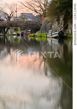 八幡堀 2024 年 2 月 128112640