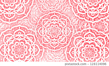 Hand drawn mandala background, wallpaper Hand drawn mandala background, wallpaper 128114096