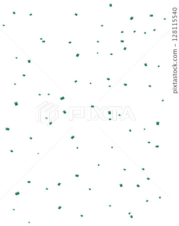 深綠色五彩紙屑 128115540