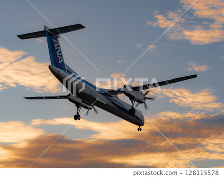 黃昏時分噴射機降落 黃昏時分噴射機降落 128115578