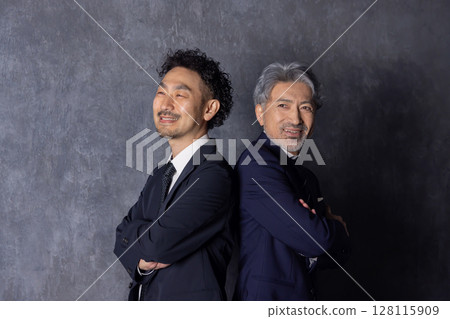 Executive middle-aged male businessman 128115909