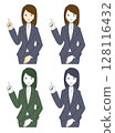 Female employee to guide 128116432