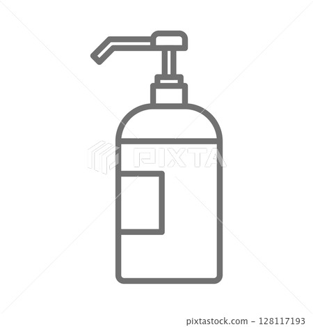 洗手液瓶向量圖示_10 128117193