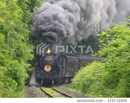 Yamaguchi Line Steam Locomotive 128118940