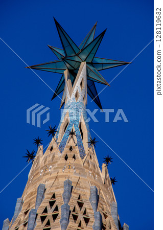 西班牙巴塞隆納的旅遊風景 西班牙巴塞隆納的旅遊風景 128119682