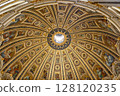 Cupola di San Pietro (The dome of Saint Peter's Basilica) inside Vatican City. May 12, 2025 128120235