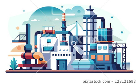 Choose from a diverse selection of industrial machinery tailored to your specific industry and production needs.  Find the perfect fit. 128121698