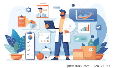 Data collected by wearable devices can be used to personalize treatments and improve healthcare outcomes. 128121943