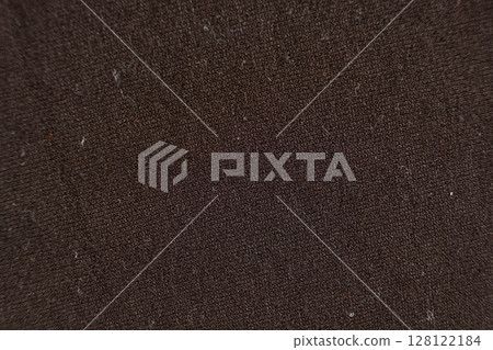 Old shabby synthetic, polyamide and elastane fabric, macro texture 128122184