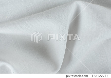 Macro texture cotton and polyester fabric top view. Macro texture cotton and polyester fabric top view. 128122215