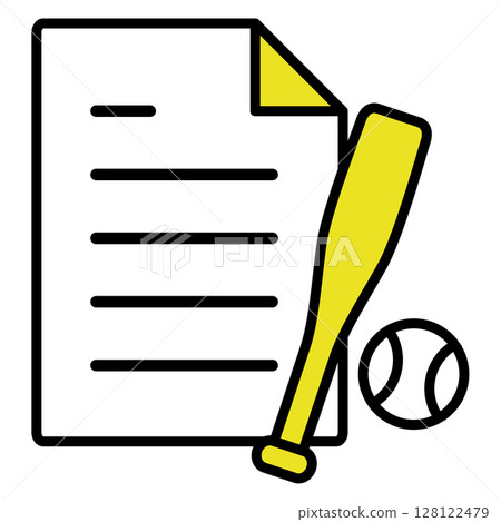 Illustration icon material: Sports file 303 128122479
