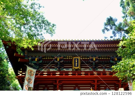 Kunozan Toshogu Shrine's architecture Kunozan Toshogu Shrine's architecture 128122596
