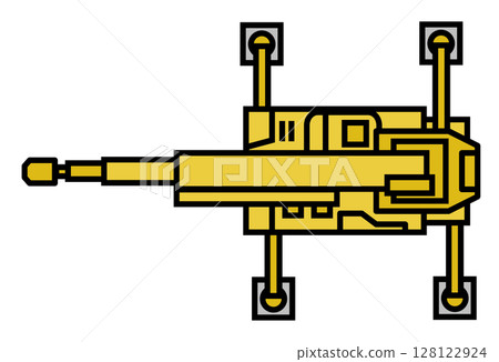 用於建築工地起重的大型專用起重機車輛。 128122924