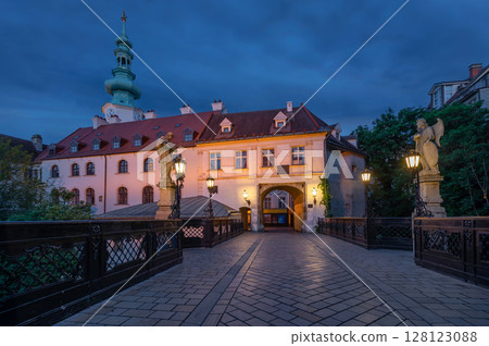 Michalsky most in Bratislava, Slovakia Michalsky most in Bratislava, Slovakia 128123088