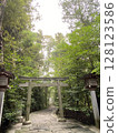 A landscape with torii 128123586