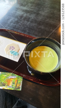 Delicious looking matcha 128123588