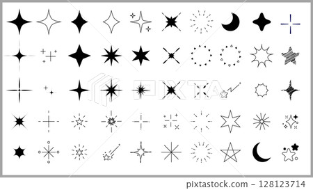 Glitter decoration set Glitter decoration set 128123714