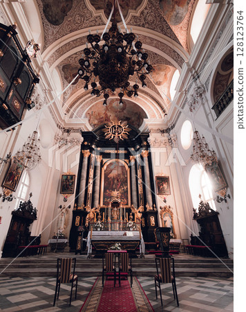 A gorgeous Western Catholic church 128123764