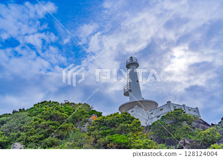 (Kagoshima Prefecture) Satsuma Nagasaki Nose Lighthouse 128124004