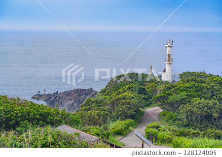 (Kagoshima Prefecture) Satsuma Nagasaki Nose Lighthouse 128124005