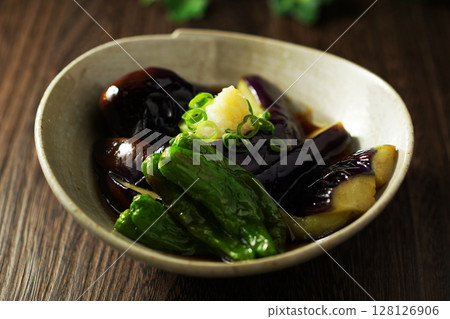 Deep-fried eggplant Deep-fried eggplant 128126906