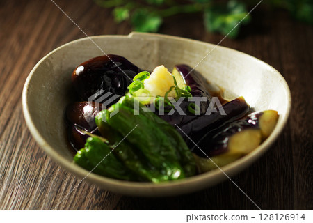 炸茄子 炸茄子 128126914