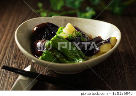 炸茄子 炸茄子 128126943