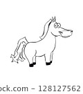 vector illustration of a dog 128127562