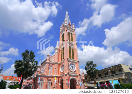 越南胡志明市譚亭教堂 128127613