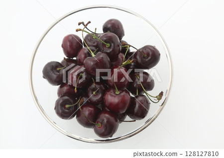 Cherries American cherries high angle Cherries American cherries high angle 128127810