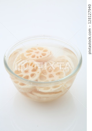 Lotus root cross section 128127940