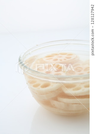 Lotus root cross section 128127942
