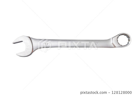 Combination wrench isolated on white background 128128000