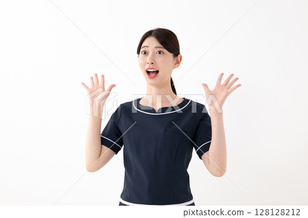 Astonished esthetician Astonished esthetician 128128212