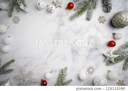 Christmas and New Year background 128128390