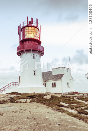 Lindesnes Lighthouse in Norway 128130406
