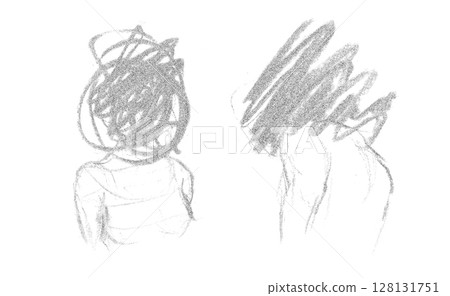 Abstract Expressionist Illustration Depicting Mental Health Struggles with Distorted Human Figures Abstract Expressionist Illustration Depicting Mental Health Struggles with Distorted Human Figures 128131751