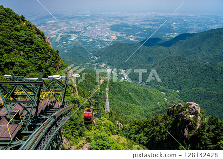 夏季禦在所索道“山上公園站的絕美景緻” 128132428